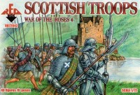Red Box 72043 Scottish troops, War of the Roses 4 1/72