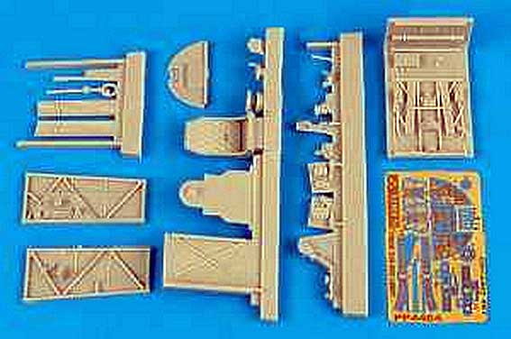 Aires 4464 Typhoon Mk.IB tear drop canopy cockpit set 1/48