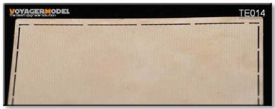 Voyager Model TE014 Antiskid plate set1 Diamond pattern 1.8*0.9 1/35