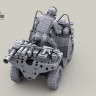 LiveResin LRM35020 US Special Forces modern ATV rider, staying 1/35