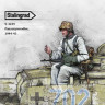 Stalingrad 3224 Гренадер СС со штурмгевером на танке 1/35