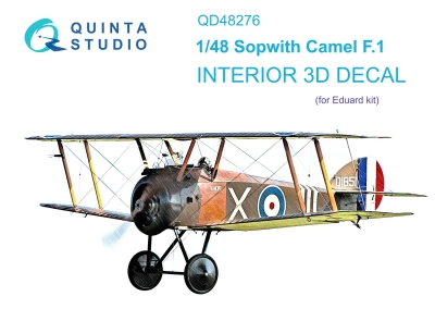 Quinta studio QD48276 Sopwith Camel F.1 (Eduard) 1/48