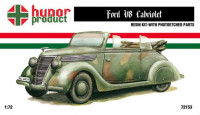 Hunor Product 72049 Ford V8 Cabriolet (resin kit & PE parts) 1/72