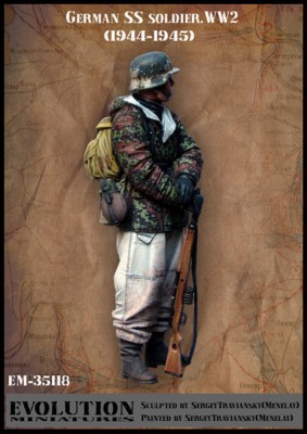 Evolution Miniatures 35118 German SS Soldier WW2 (1944-1945)