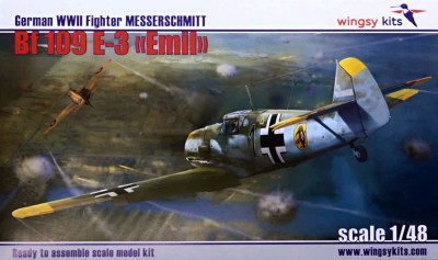 Wingsy Kits D5-08 Messerschmitt Bf 109 E-3 German WWII Fighter 1/48