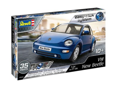 Revell 07643 Компактный автомобиль Фольксваген New Beetle 1/24