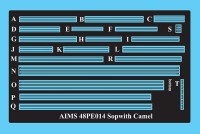 Aims AIMPE48014 Sopwith Camel F.1 bracing wires (designed to be used with Eduard kits and Revell kits) 1/48