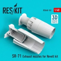 Reskit U48181 SR-71 Exhaust nozzles (REV) 1/48