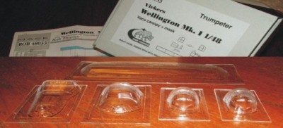 Rob Taurus 48033 Wellington Mk.I Canopy SET 1/48