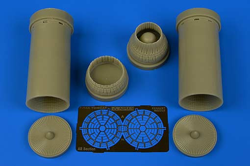 Aires 4713 F-14A Tomcat exhaust nozzles - varied (TAM) 1/48