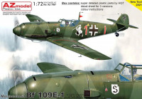Az Model 76097 Messerschmitt Bf 109E-1 JG.26 (3x camo) 1/72