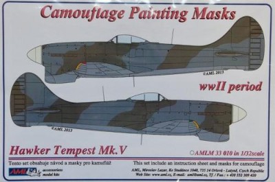 AML AMLM33010 Маска камуфляж Hawker Tempest Mk.V (WWII) 1/32
