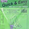 CMK Q72300 Seat w/ belts for P-40N-5 through N-40 (SP.H) 1/72