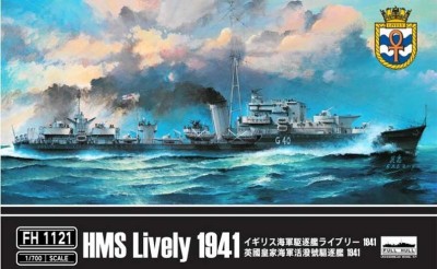 Flyhawk FH1121 HMS Lively 1941 1/700