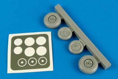 Aires 4540 Me-262A wheels &amp; paint mask 1/48