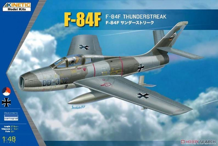 Kinetic K48068 F-84 Thunderstreak 1/48