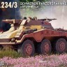 Miniart 53001 Sd.Kfz.234/3 Schwerer Panzerspahwagen STUMMEL 1/35