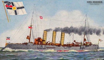 Combrig 70523 German Bremen Light Cruiser, 1904 1/700