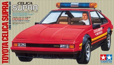 Tamiya 24033 TOYOTA CELICA SUPRA KIT специальная версия. Машина безопасности. 1/24