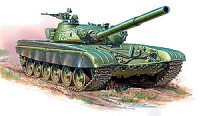 Звезда 3550 Советский танк Т-72Б 1/35