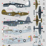 Dk Decals 48017 Pacific Fighters - part 1 (6x camo) 1/48