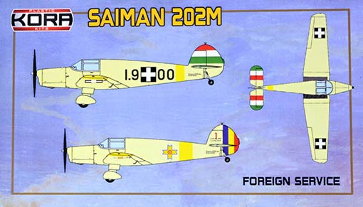 Kora Model KPK72103 Saiman 202M Foreign Service 1/72