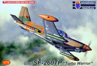 Kovozavody Prostejov 72213 SIAI SF-260TP 'Turbo Warrior' (4x camo) 1/72