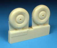 Barracuda Studios BCR72247 Bristol Beaufighter Mk.X Late Wheels - No Tread(designed to be used with Airfix kits) 1/72