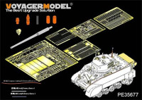 Voyager Model PE35677 WWII US M3A3 Stuart light tank basic (Gun barrel ,smoke discharger?atenna base include ?(For AFV AF35053) 1/35