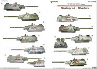 Colibri decals 72100 Т-34/76 mod 1942. Battles for Stalingrad. Part 1. 1/72