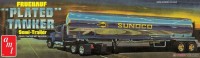 AMT 1239 Fruehauf Plated Tanker Trailer (Sunoco) 1/25