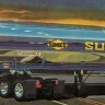 AMT 1239 Fruehauf Plated Tanker Trailer (Sunoco) 1/25