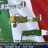 Kora Model PK72202 Italian 1-seat Training Planes WWII (3 kits) 1/72