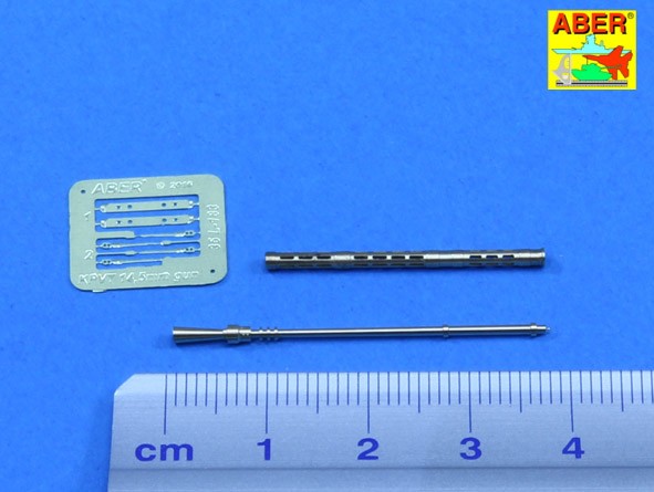 Aber 35L183 Barrel for Soviet machine gun KPVT cal. 14,5 mm - tank version (designed to be used with Trumpeter kits) [JS-7 Project 704 SPH] 1/35