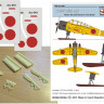 RISING DECALS RISACR001 1/72 Ski undercarriage for Ki-55 (resin set&decal)