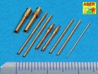 Aber A48111 2 x MG.131 and 4 x MG.151 and pitot tube Armament for Focke-Wulf Fw-190A-7, Fw-190A-8, Fw-190A-9, Fw-190A-10 & Fw-190D-9 (designed to be used with Dragon, Eduard, Hasegawa and Italeri kits) 1/48