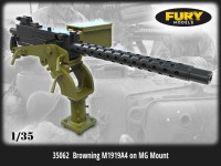 Fury Models 35262 Browning M1919A4 on MG Mount (2 шт) 1/35