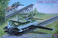 Kora Model 72200 Siebel Halle Mistel & starting rocket railway 1/72