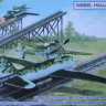 Kora Model 72200 Siebel Halle Mistel & starting rocket railway 1/72