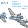 Quinta Studio QD48353 Me 410 (Meng) 3D Декаль интерьера кабины 1/48