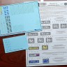 Begemot Decals 72-085 Автомобильные номера РФ 1/72