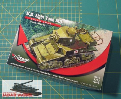 Mirage 726072 U.S. Light Tank M3 &quot;Luzon 1942&quot; 1:72