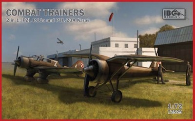 IBG Models 72529 Combat Trainers (PZL P.11a &amp; PZL 23A) 1/72