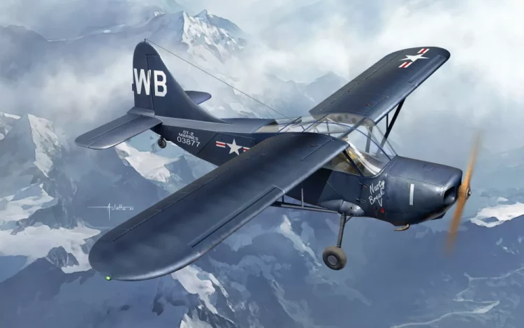 Sword 4816 L-5B/OY-2/Sentinel Mk.II (3x camo) 1/48
