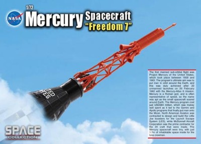 Dragon 50384 Космический аппарат Mercury Spacecraft &quot;Freedom 7&quot; (1/72)