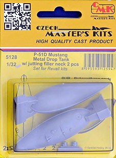 CMK 5128 P-51D Mustang - Metal Drop Tank (2 pcs.) 1/32