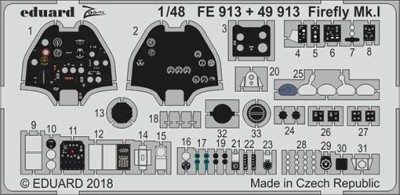 Eduard 49913 Firefly Mk.I interior 1/48