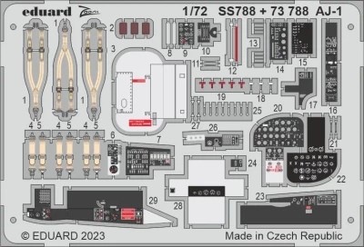 Eduard SS788 AJ-1 (RDN) 1/72