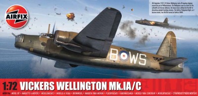 Airfix 08019A Vickers Wellington Mk.IA/C 1/72