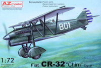 Az Model 76012 Fiat CR-32 Chirri Export version (4x camo) 1/72